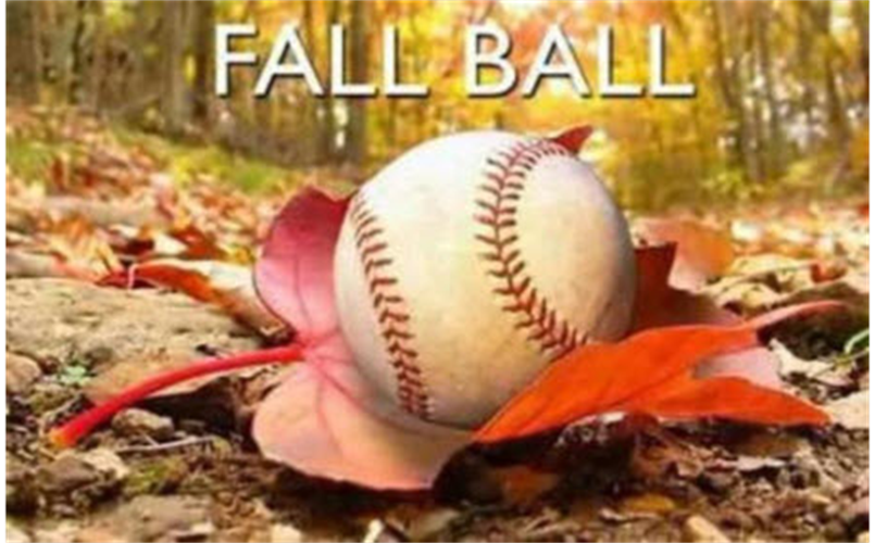 Register for Fall Baseball and Softball
